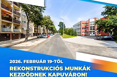 Megújul az Ifjúság útja ivóvízhálózata Kapuváron